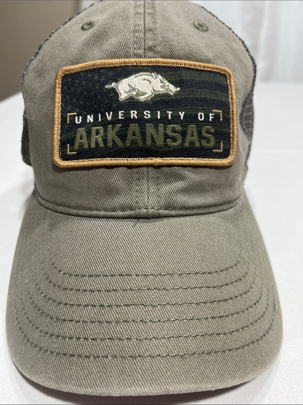 University of Arkansas Razorbacks Top of the World Mesh Trucker Adjustable‎ Hat